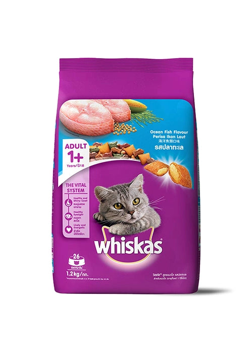 Whiskas Ocean Fish Adult Cat Dry Food