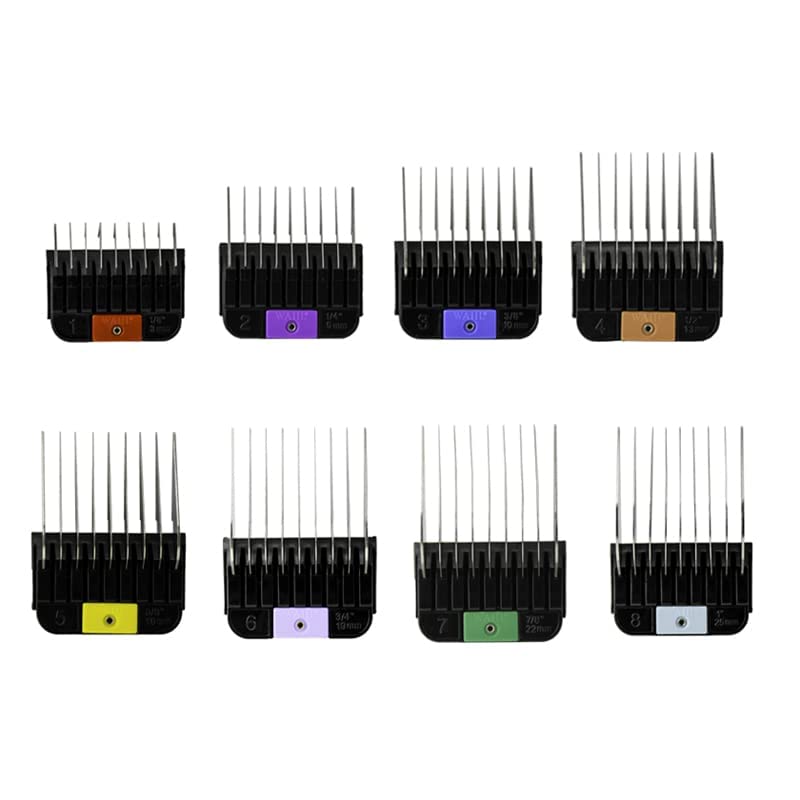 Wahl Color Code Metal Guide Combs
