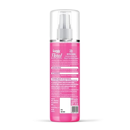 Lozalo Lilly Floral Dogs & Cats Body Splash