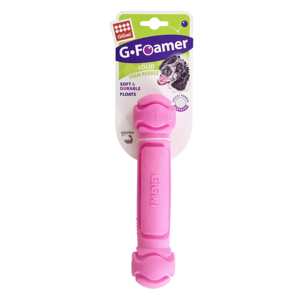 Gigwi G-Foamer Dumbell Dog Toy