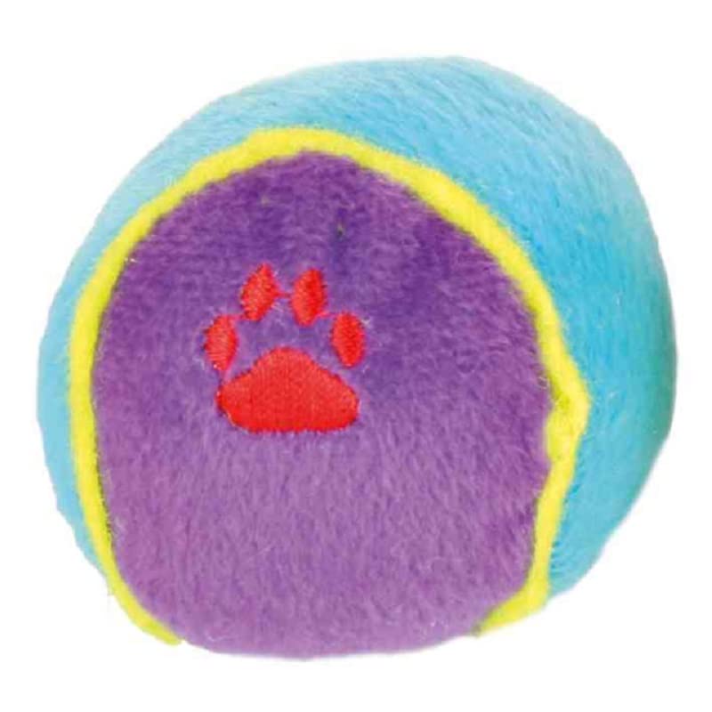 Trixie Soft Plush Ball Soundless Dog Toys