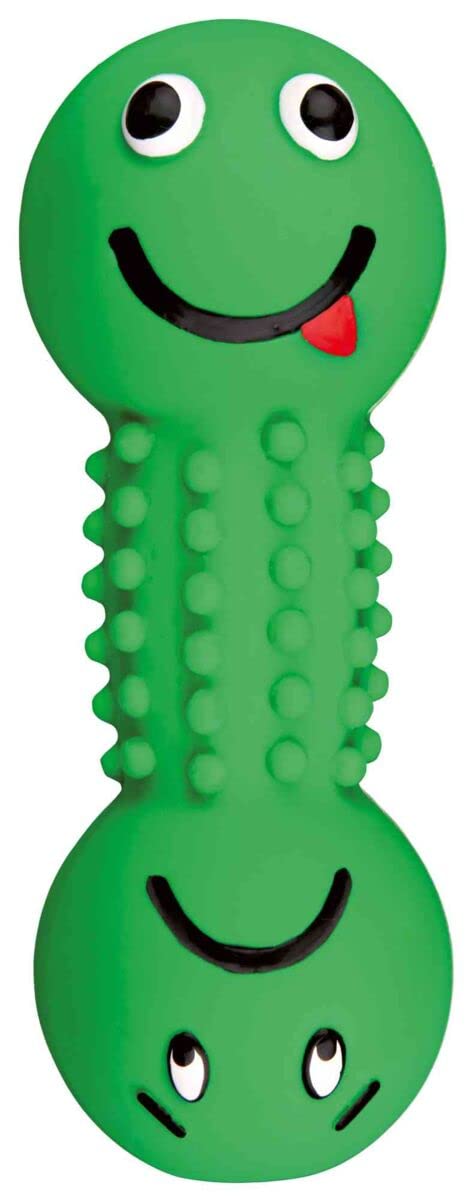 Trixie Smiley Dumbbell with Motifs Latex Toy for Dogs
