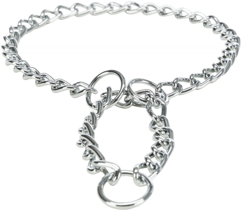 Trixie Stop The Pull Chain Collar Single Row for Dogs