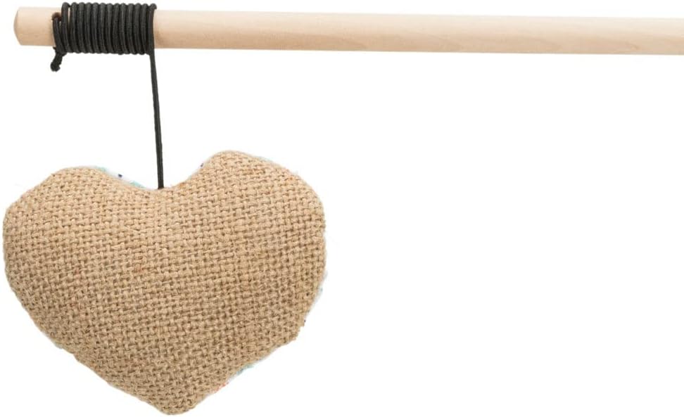 Trixie Playing Rod with Heart Toy for Cats