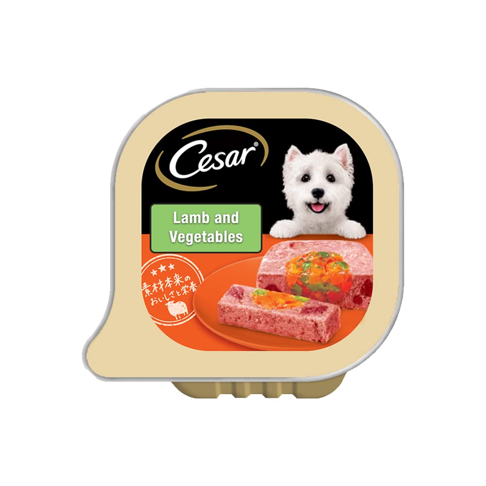 Cesar Lamb and Vegetarian Tray Dog Wet Food
