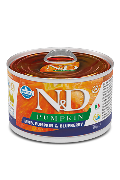 N&D Grain Free Pumpkin Lamb & Blueberry Mini Adult Dog Wet Food