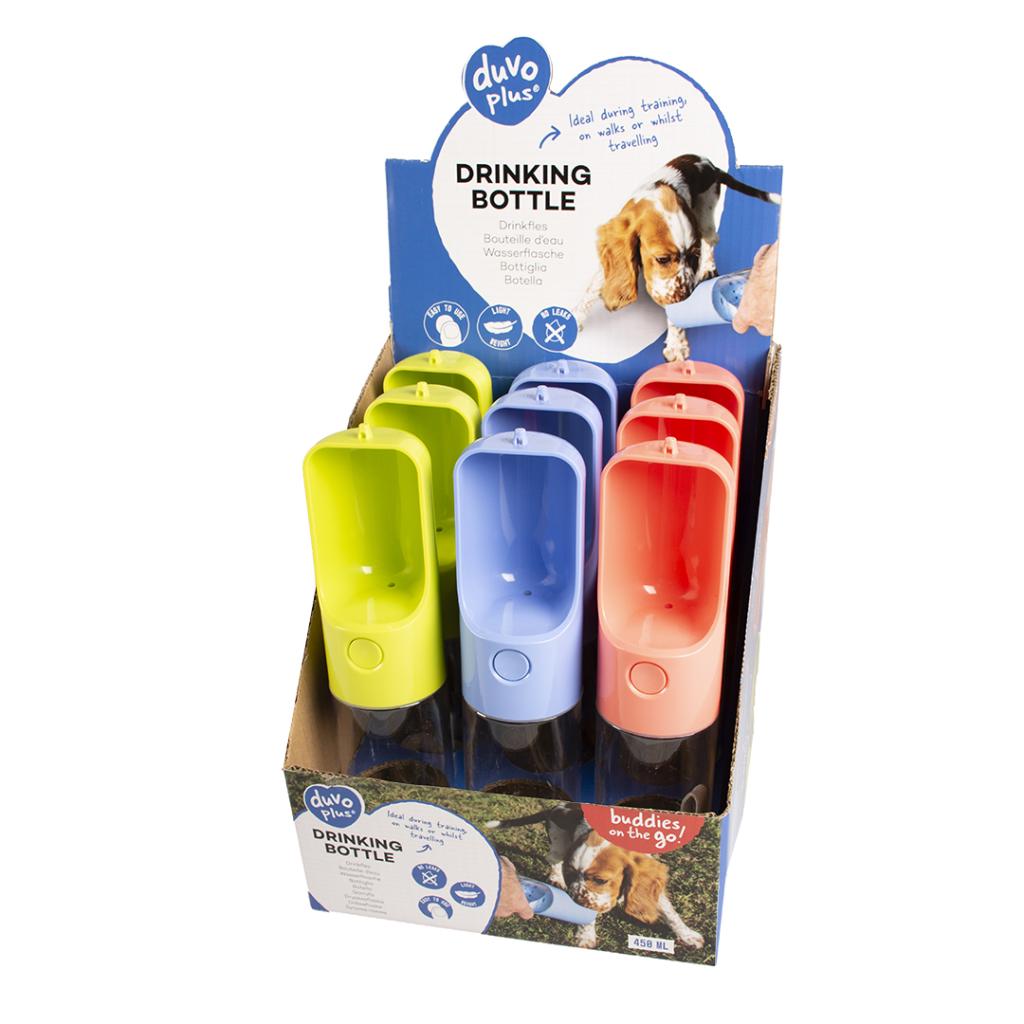 Duvoplus Drinking bottle Mixed Colours for Dogs
