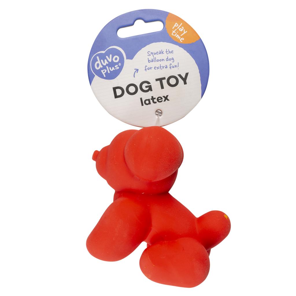 Duvoplus Latex Balloon Pug Toy for Dog