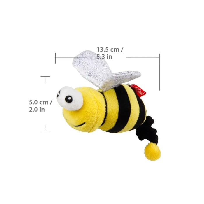 GiGwi Vibrating Running Bee with Catnip inside Toy for Cats