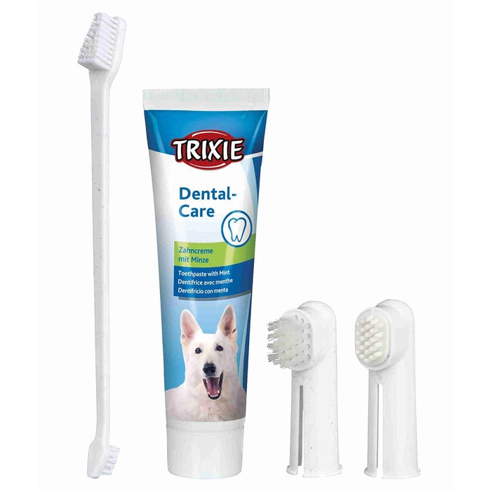 Trixie Dental Hygiene Kit for Adult Dogs