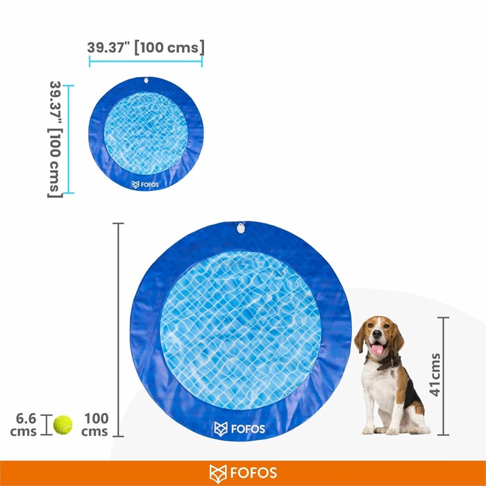 Fofos Water Sprinkler Pad Outdoor Cooling Mat Dog Toy
