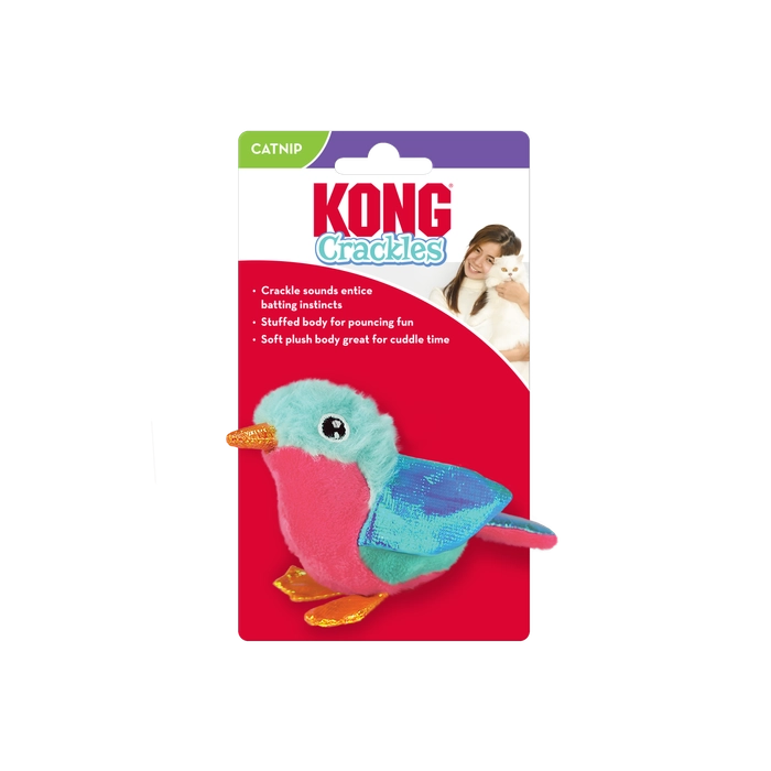 Kong Crackles Tweetz Bird Plush Toy