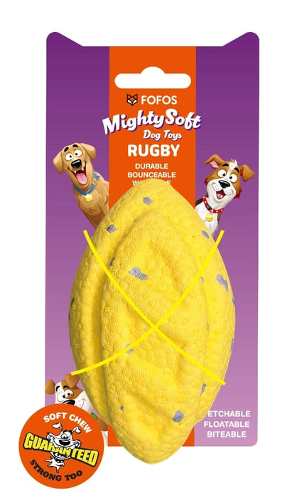 Fofos Rugby Ball Fetch Dog Toy