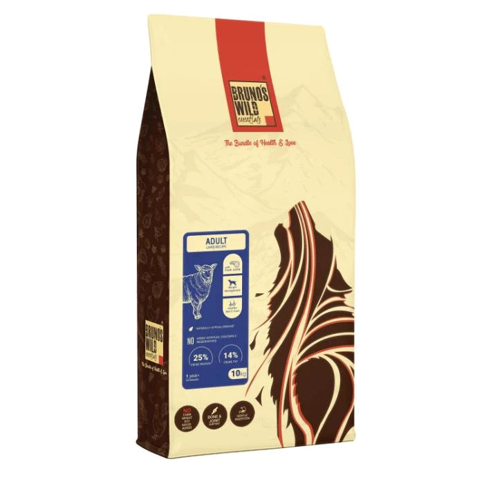 Bruno's Wild Essentials Lamb Recipe adult Dog Dry Food