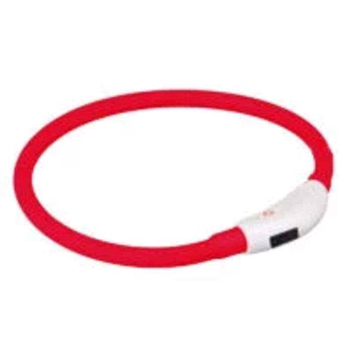 Trixie Usb Flash Light Ring Collar for Dogs