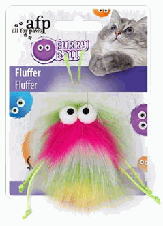 afp Fluffy Ball Toy for Cats