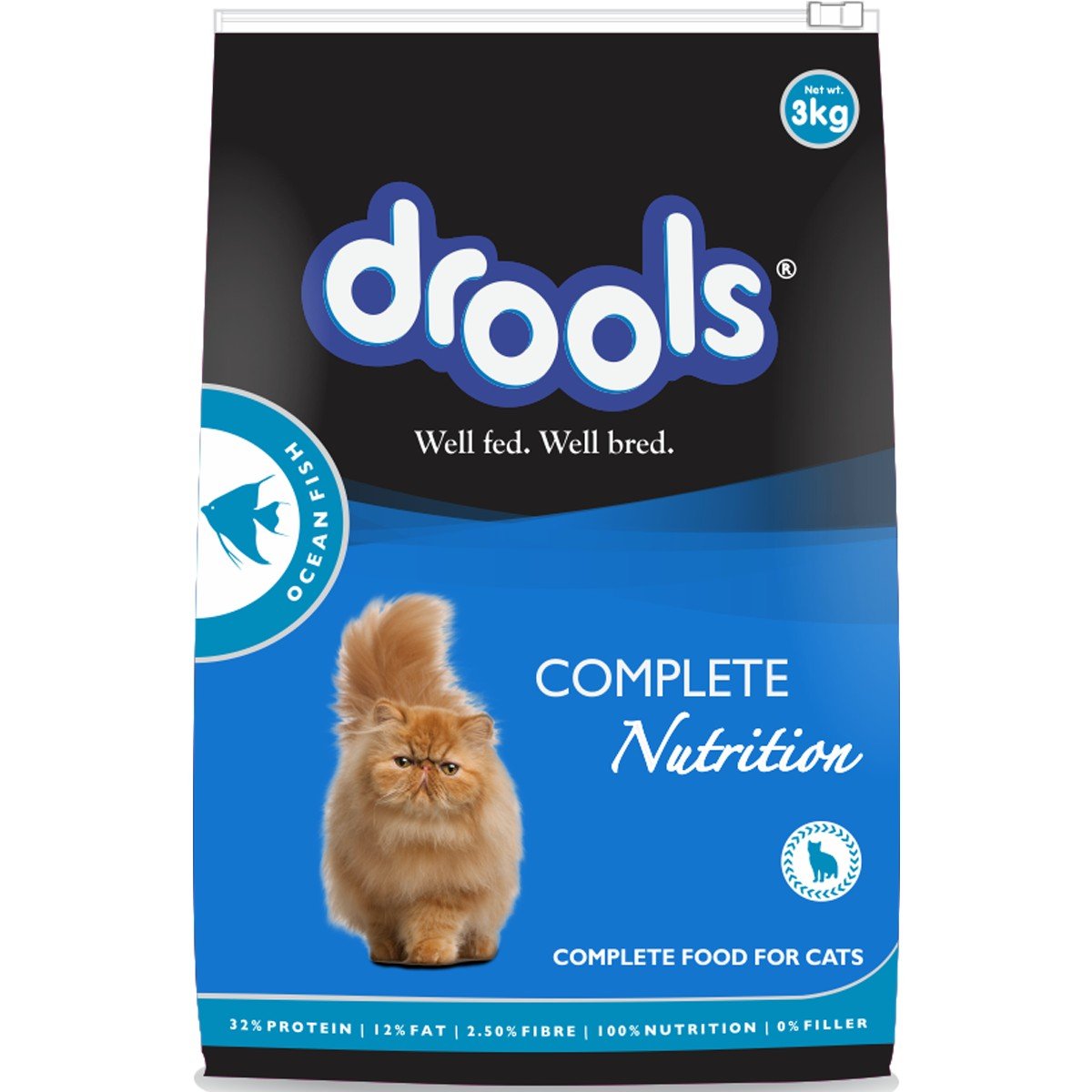 Drools Ocean Fish Adult Cat Dry Food