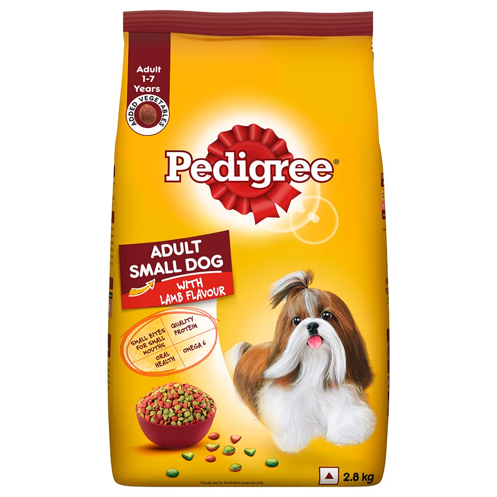 Pedigree Lamb & Veg Adult Small Dog Dry Food