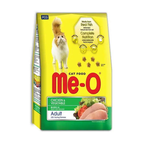 Me-O Chicken and Vegetable Adult Cat Dry Food