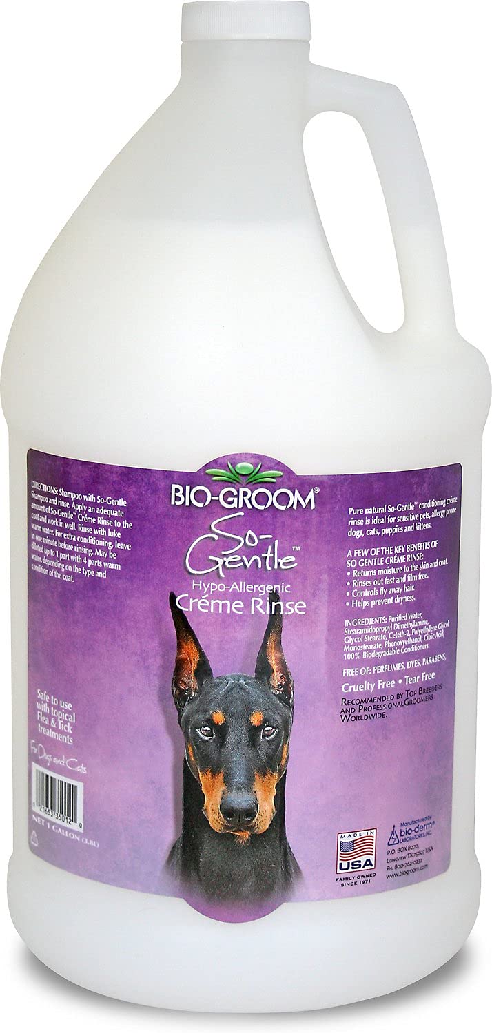 Bio Groom So Gentle Hypo Allergenic Creme Rinse Dog Conditioner