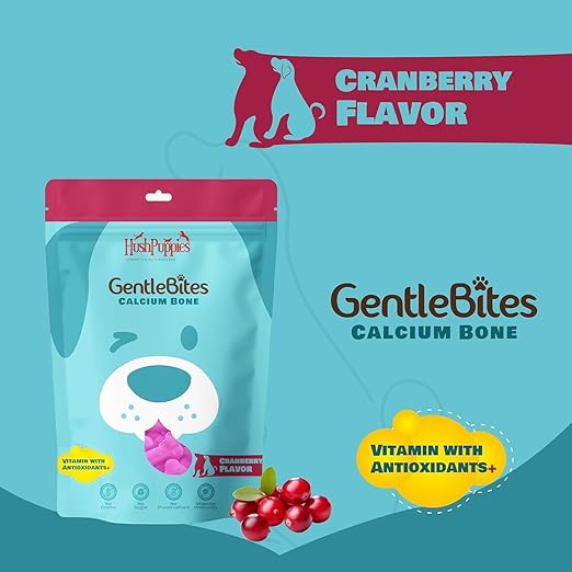 Hushpuppies Gentle Bites Soft Treat Cranberry
