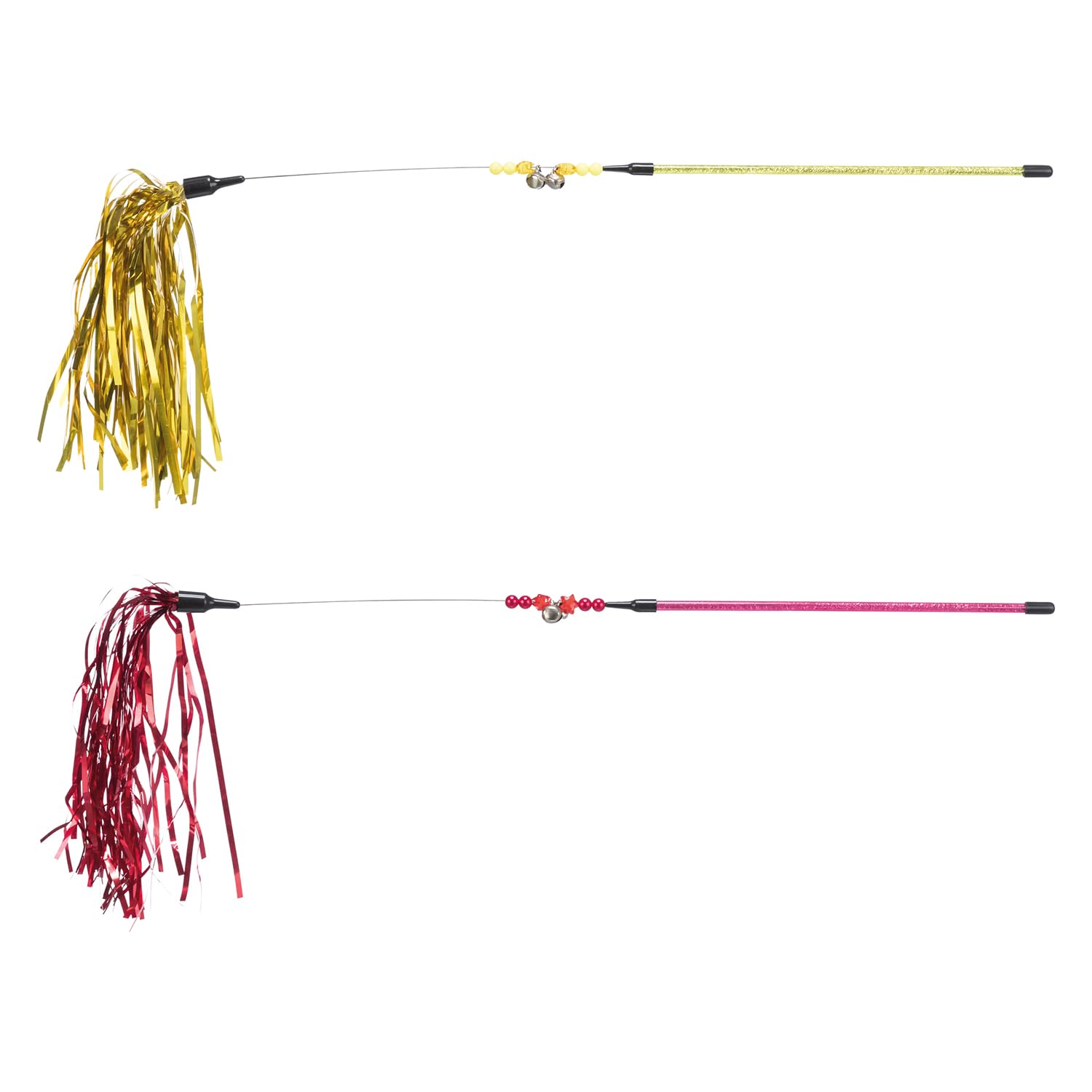 Trixie Christmas Playing Rod Tinsel Cat Toy