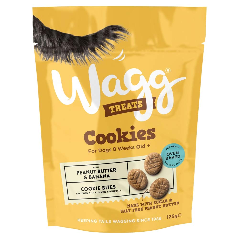 Wagg Cookies with Peanut Butter and Banana Dog Treat