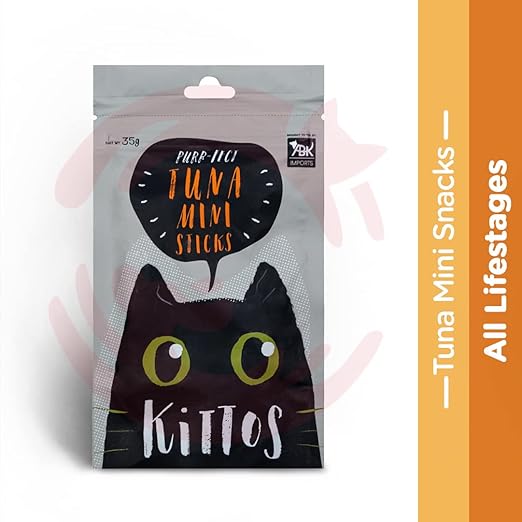 Kittos Tuna Mini Sticks Cat Treat