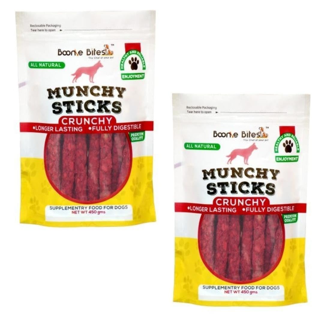 Boonie Bites Munchy sticks Dog Treats