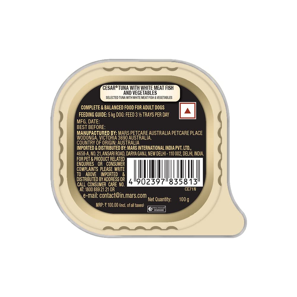 Cesar Lamb and Vegetarian Tray Dog Wet Food