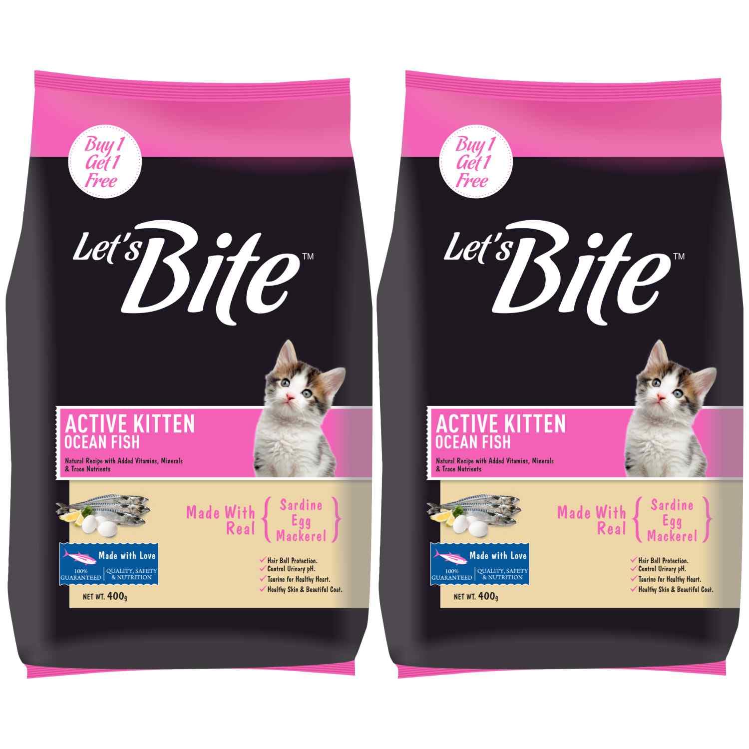 Let’s Bite Kitten Dry Food