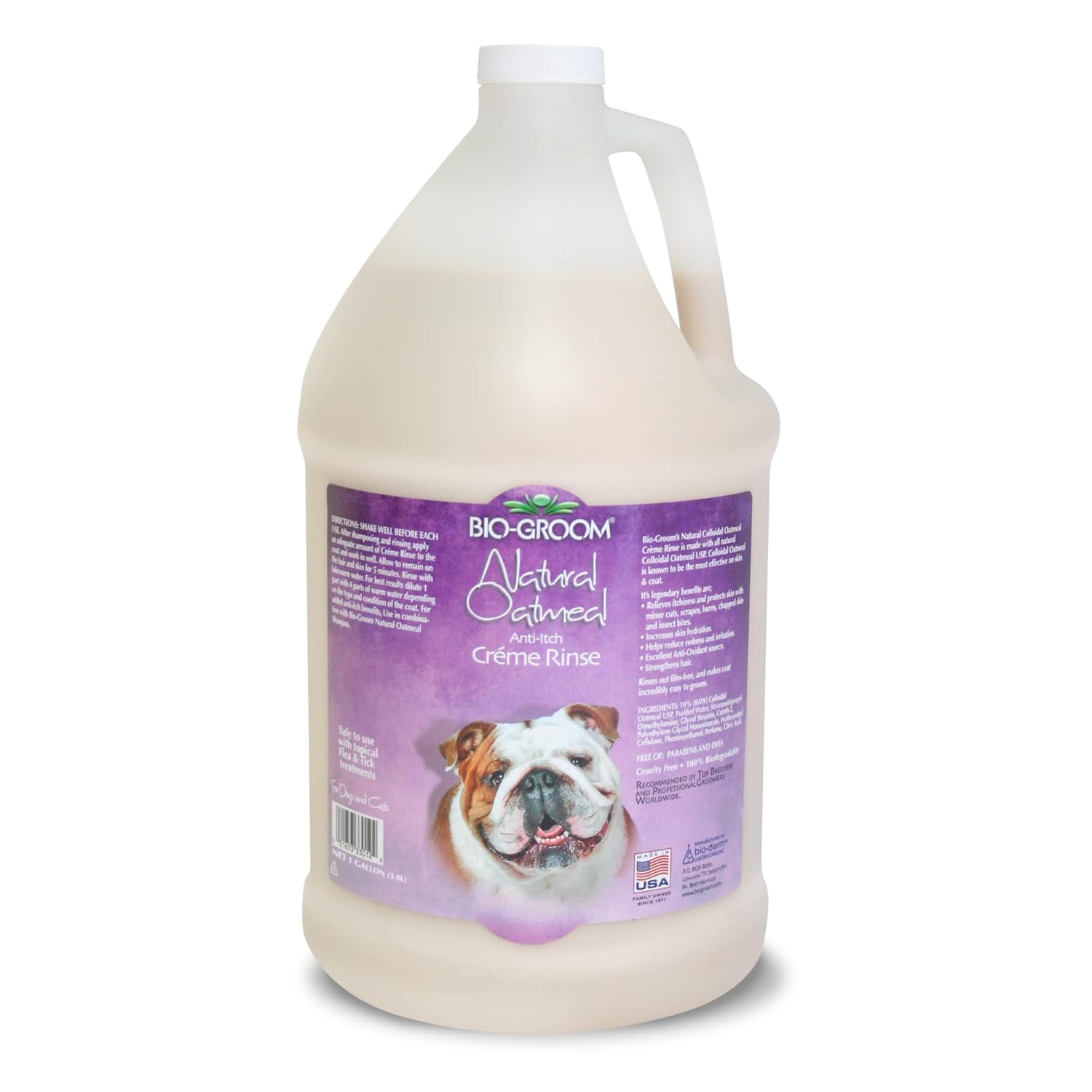 Bio Groom Natural Oatmeal Anti Itch Cremerinse Conditioner