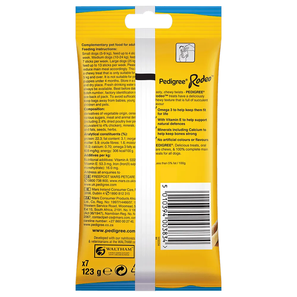 Pedigree Rodeo Adult Dog Treat