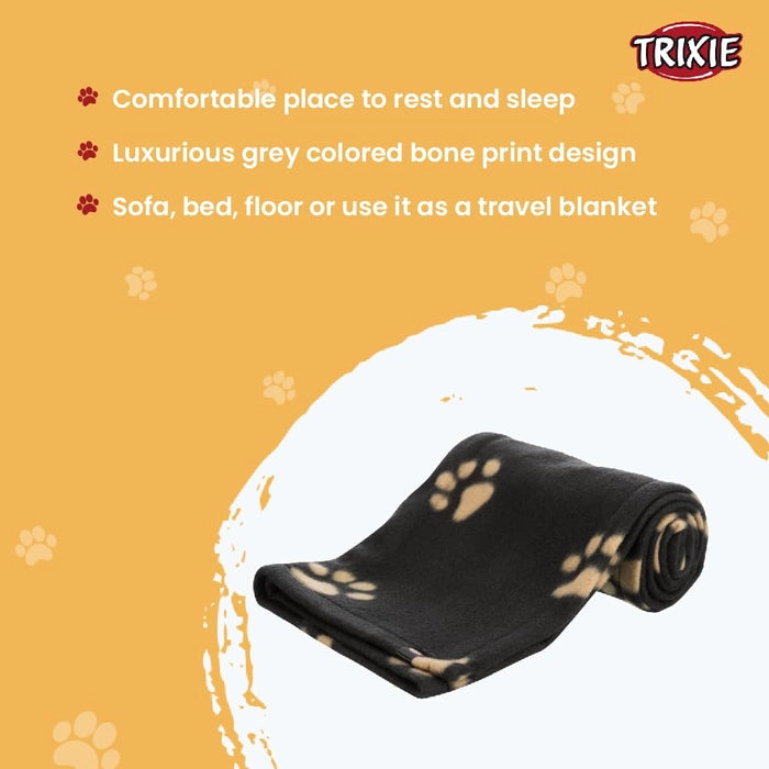 Trixie Beany Fleece Blanket