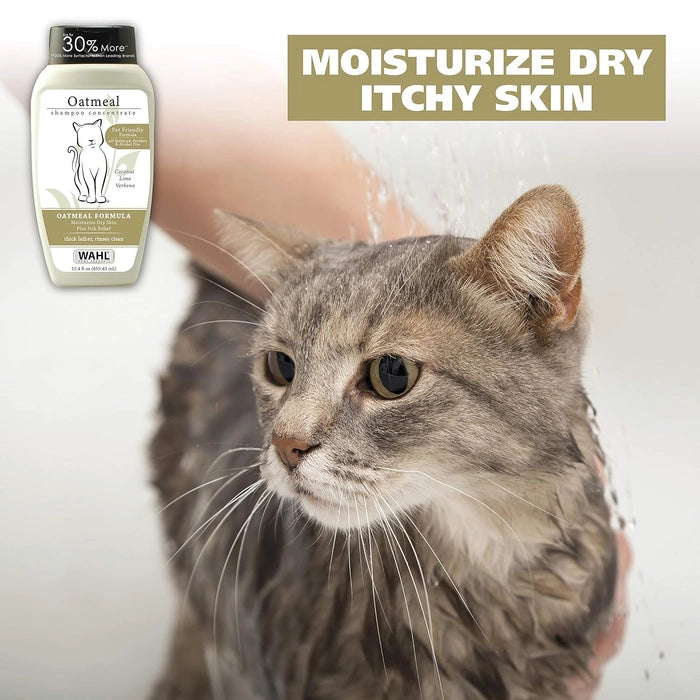 Wahl Cat Oatmeal Shampoo for Cats