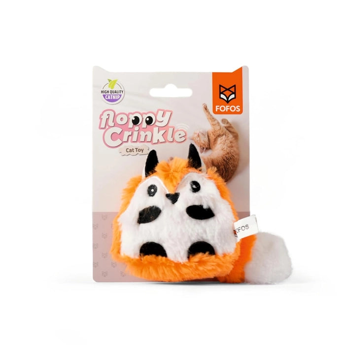 Fofos Floppy Crinkle Cat Toys