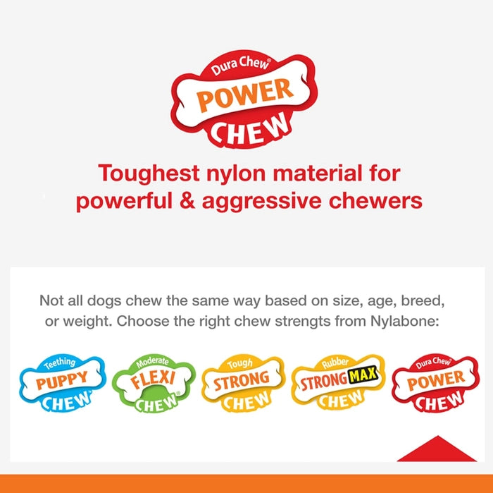 Nylabone Power Chew Flavor Frenzy Bone Triple Pack