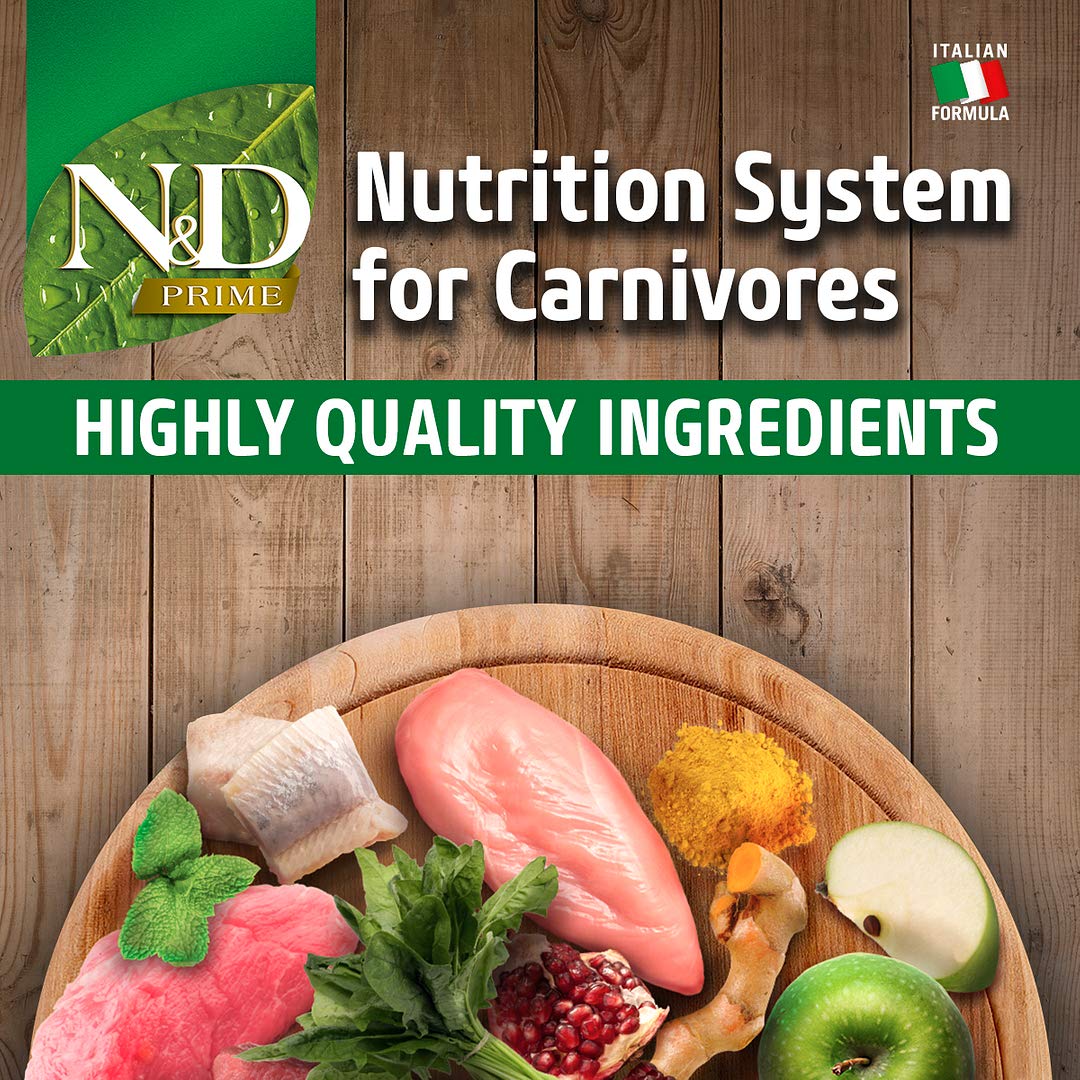 N&D Prime Lamb and Blueberry Adult Cat Dry Food