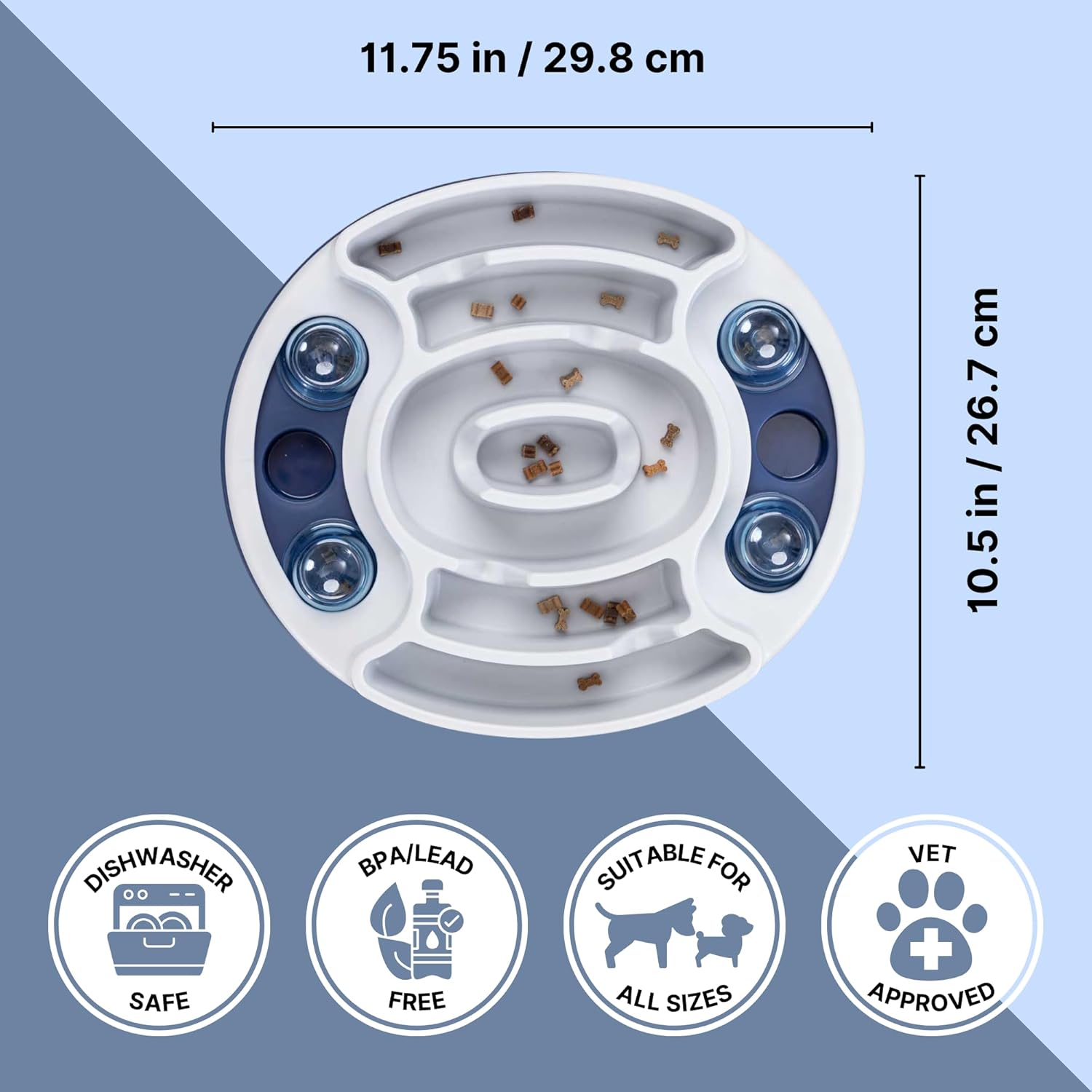 Trixie Activity Slide And Feed Strategy Game for Dogs