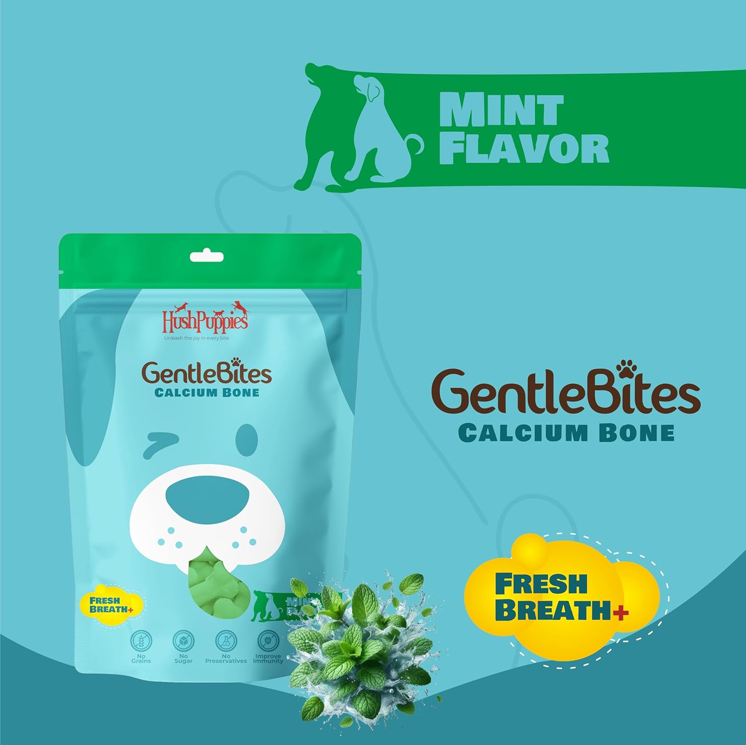 Hushpuppies Gentle Bites Calcium Bone