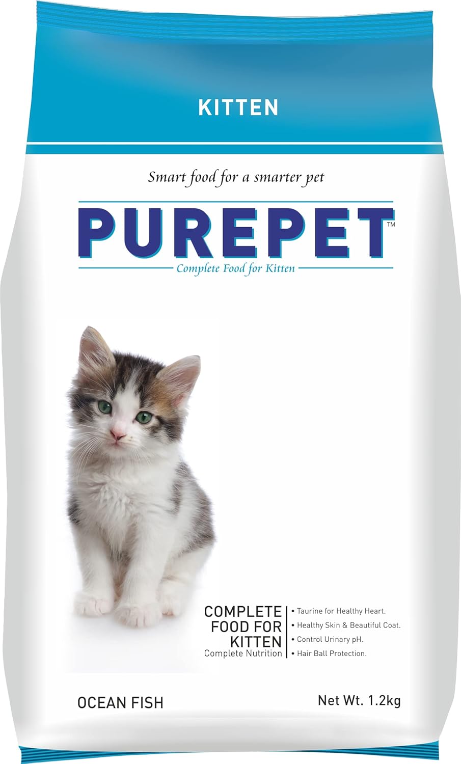 Purepet Ocean Fish Kitten Cat Dry Food