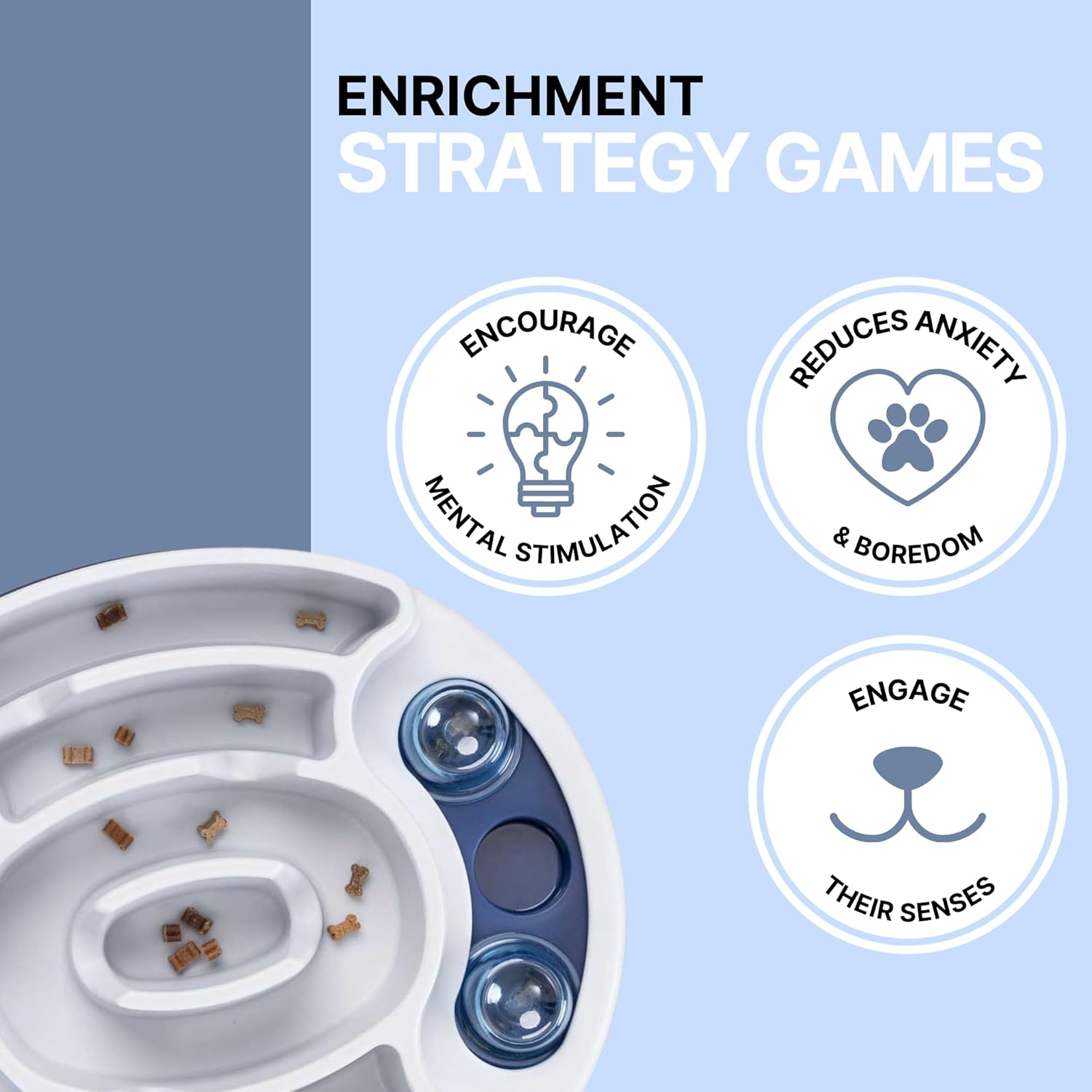 Trixie Activity Slide And Feed Strategy Game for Dogs