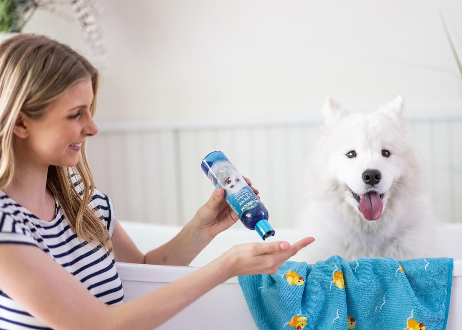 Bio Groom Super White Coat Brightening Shampoo for Dogs