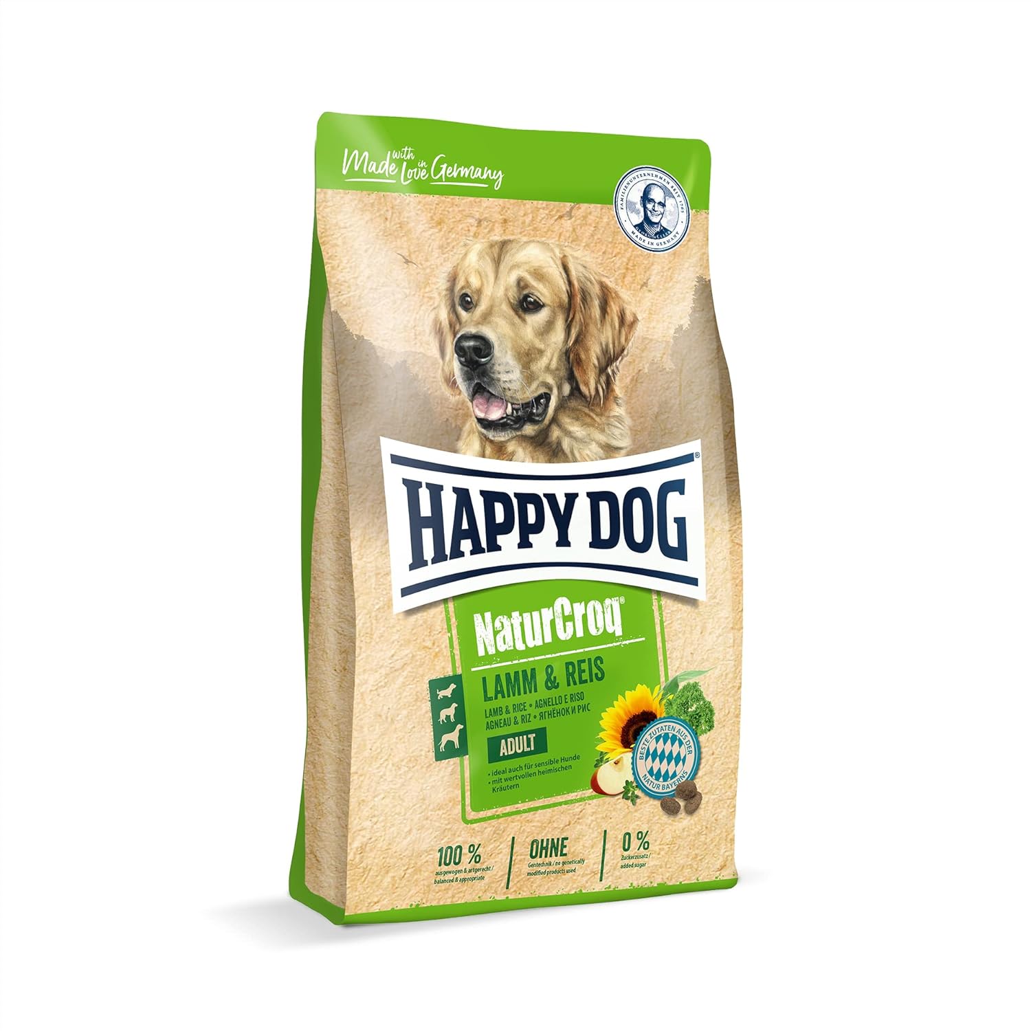 Happy Dog NaturCroq Lamb & Rice Adult Dog Dry Food