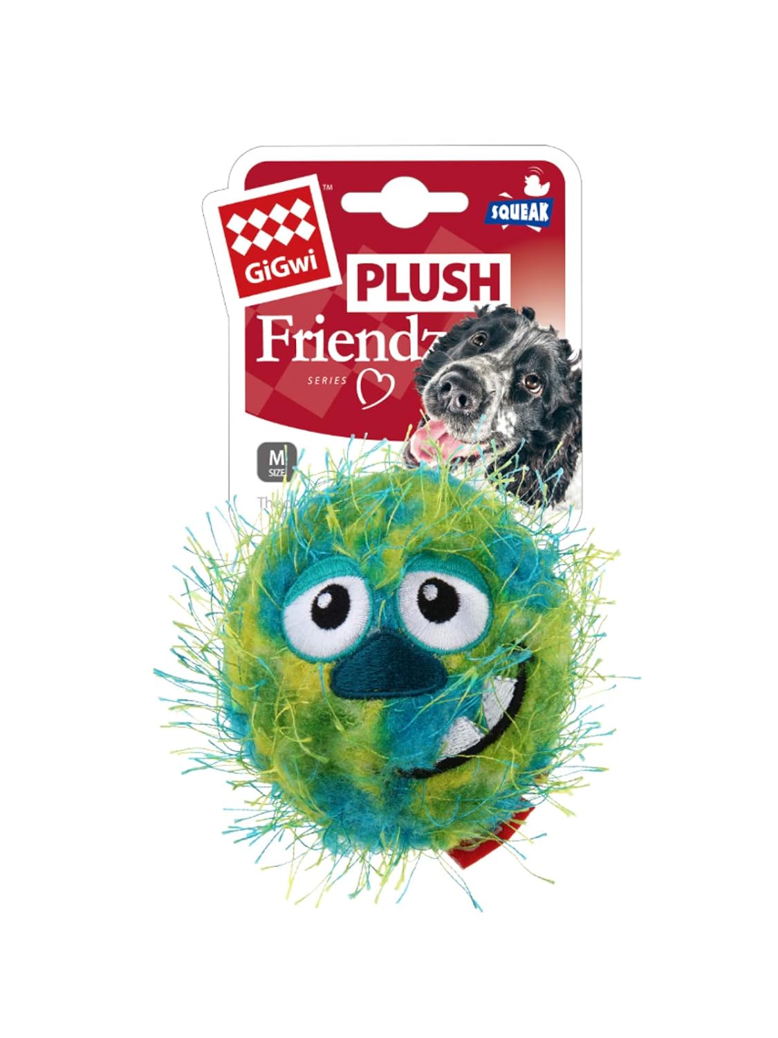 GiGwi Crazy Foam Rubber ball With Squeaker Toy for Dogs