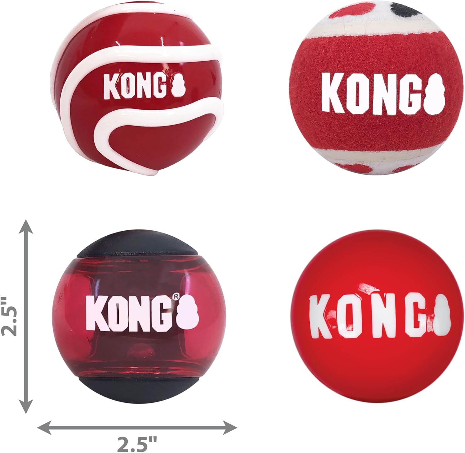 Kong Signature Ball Dog Toy