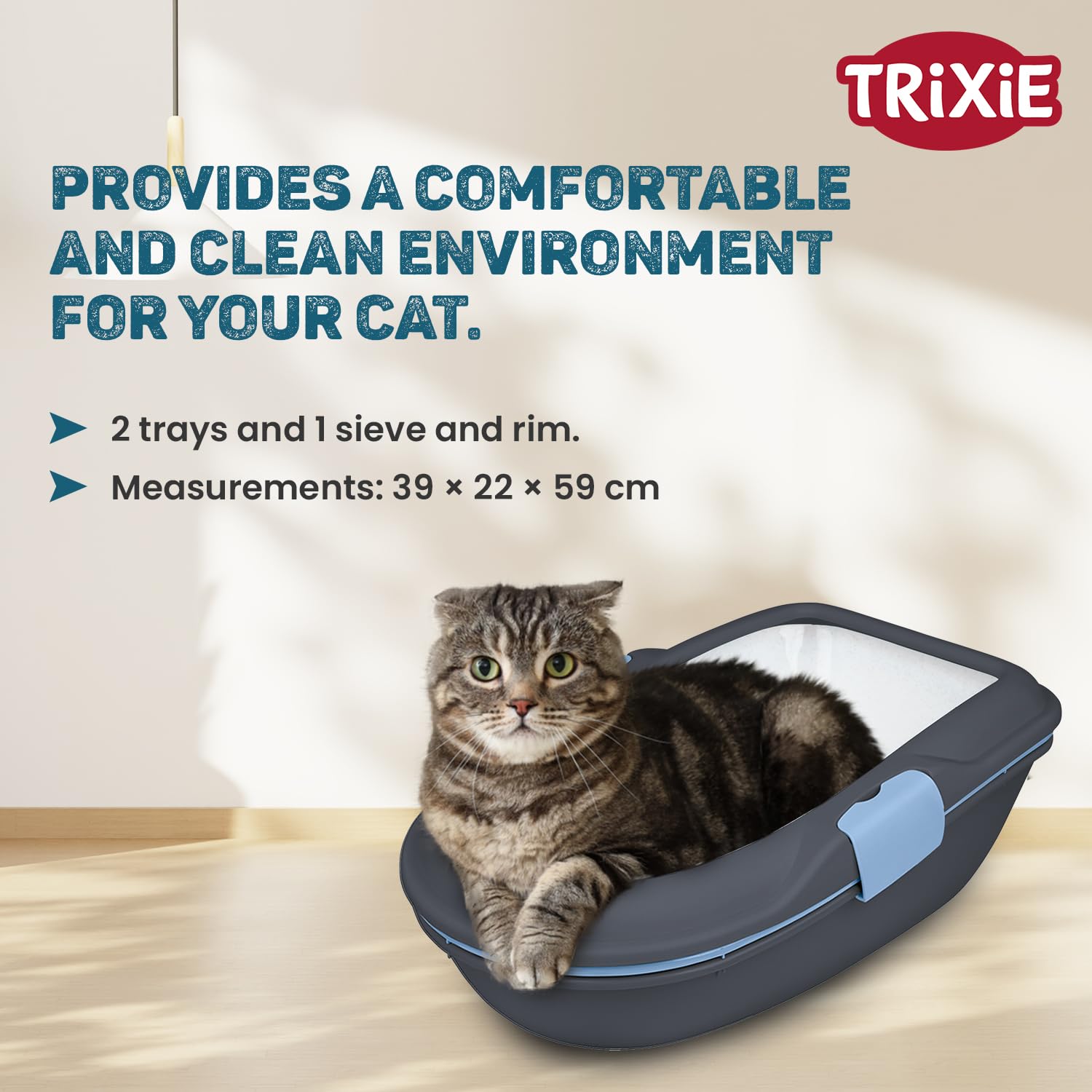 Trixie Berto Litter Tray Three Part with Separating System