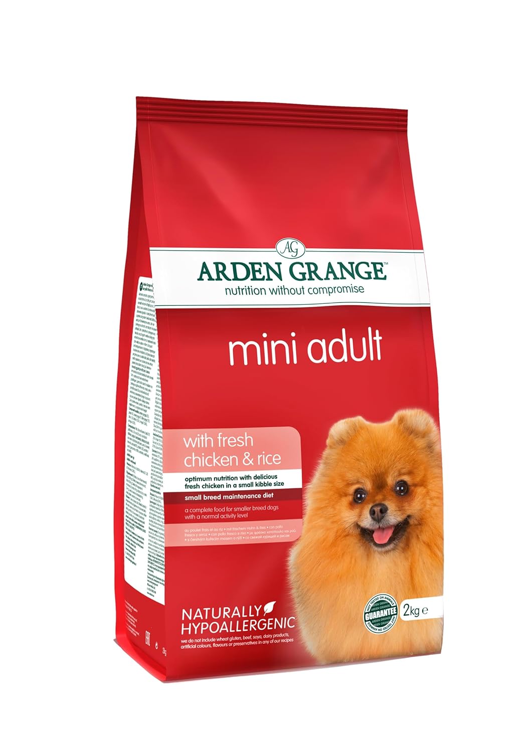 Arden Grange Mini Adult Fresh Chicken & Rice Dog Dry Food