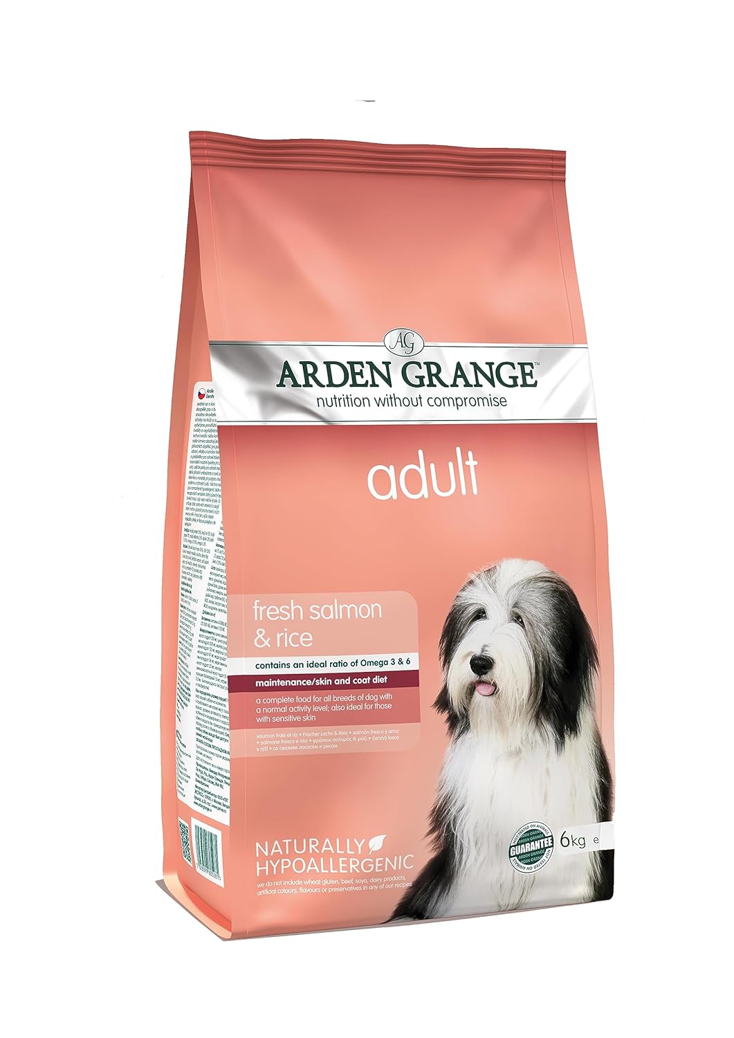 Arden Grange Fresh Salmon & Rice Adult Dog Dry Food