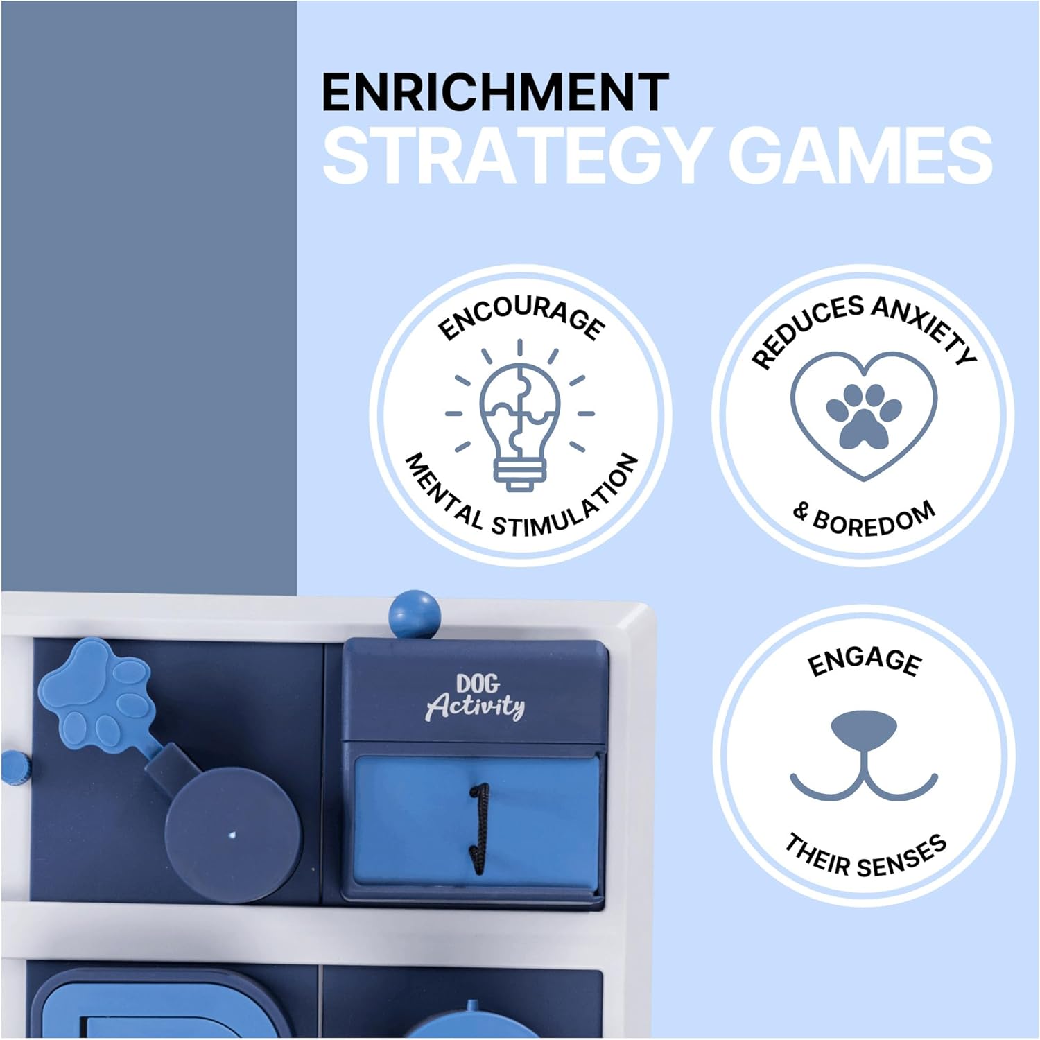 Trixie Activity Poker Box 2 Strategy Game for Dogs